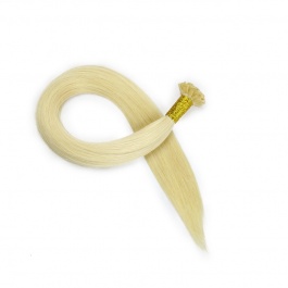 Elesis Virgin Hair Straight Flat tips Raw hair extensions k-tips blonde hair color #613 100grams