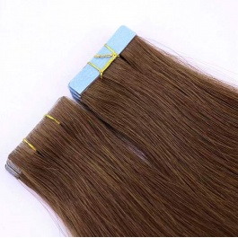 Eelsis Virgin Hair Invisible Tape in hair extensions  skin base seamless top grade Straight raw hair customize 100grams