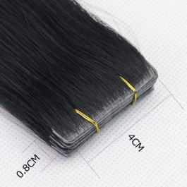 Eelsis Virgin Hair Invisible Tape in hair extensions  skin base seamless top grade Straight raw hair customize 100grams