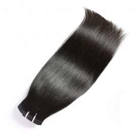 Elesis Virgin hair 7pcs/set 120grams PU clip in Hairextensions Virgin Remy Straight Human Hair
