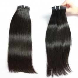 Elesis Virgin hair 7pcs/set 120grams PU clip in Hairextensions Virgin Remy Straight Human Hair