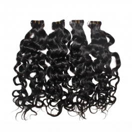 Eelsis Virgin Hair Affordable Virgin Remy Hair Invisible Tape in Seamless hair extensions Natural Color  200grams