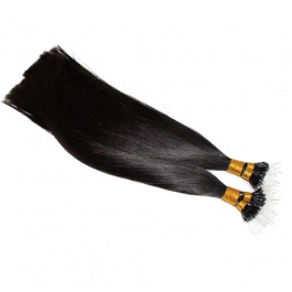Elesis Virgin Hair Straight Elastic Nano Ftips hair extensions Virgin Remy Hair 100grams
