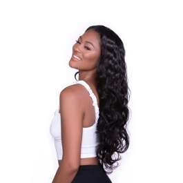Elesis virgin hair Classic Lace Clipin 120grams 8pcs set top Raw Hair Extensions