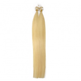 Elesis Virgin Hair Microlinks Extensions  613 Blonde Virgin Remy Straight Extensions 100grams