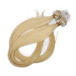 Elesis Virgin Hair Microlinks Extensions  613 Blonde Virgin Remy Straight Extensions 100grams