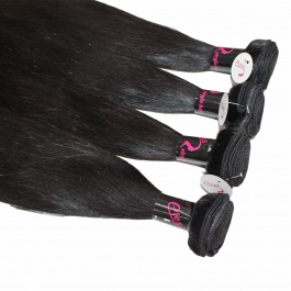 4 Bundles Virgin grade Elesis Virgin Hair Human Virgin Straight Hair Weaves-RST4