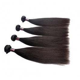 4 Bundles Virgin grade Elesis Virgin Hair Human Virgin Straight Hair Weaves-RST4