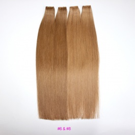 Eelsis Virgin Hair Invisible Tape in hair extensions  skin base seamless top grade Straight raw hair customize 100grams