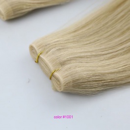 Elesis Virgin Hair Invisible Long Tape Weft hair skin base seamless top grade Straight raw hair extensions 100grams