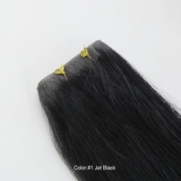 Elesis Virgin Hair Invisible Long Tape Weft hair skin base seamless top grade Straight raw hair extensions 100grams