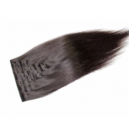 Elesis Virgin Hair Invisible Clip in hair top raw hair straight seamless clip in 8pieces set