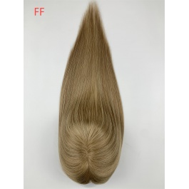5.5x6.5  women's toupee  replacement Cuticle Raw Hair Mono base topper