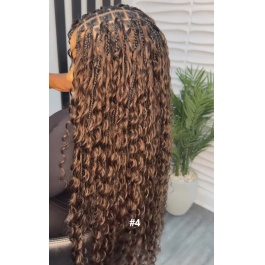 Elesis Virgin hair Colored bulk hair for braids Curly Virgin Remy hair Extensions