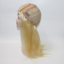 Elesis Virgin Hair Top raw grade hair 613 blonde customize wig 5x5 lace frontal wig-TB5x5