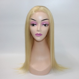 Elesis Virgin Hair Top raw grade hair 613 blonde customize wig 5x5 lace frontal wig-TB5x5