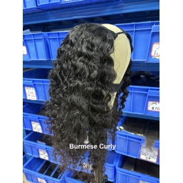 Elesis Virgin Hair Raw Hair top grade customize U part machine made wig-Upart1