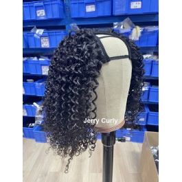 Elesis Virgin Hair Raw Hair top grade customize U part machine made wig-Upart1