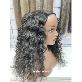Elesis Virgin Hair Raw Hair top grade customize U part machine made wig-Upart1