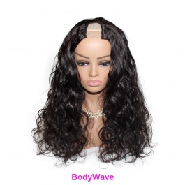 Elesis Virgin Hair Raw Hair top grade customize U part machine made wig-Upart1