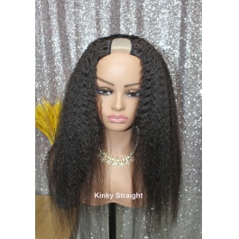 Elesis Virgin Hair Raw Hair top grade customize U part machine made wig-Upart1