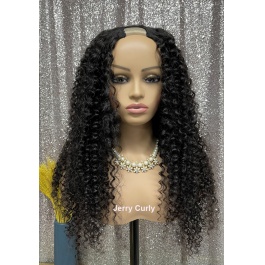 Elesis Virgin Hair Raw Hair top grade customize U part machine made wig-Upart1