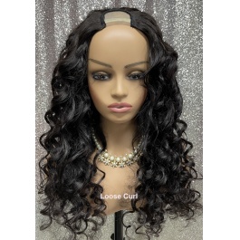 Elesis Virgin Hair Raw Hair top grade customize U part machine made wig-Upart1