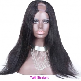 Elesis Virgin Hair Raw Hair top grade customize U part machine made wig-Upart1