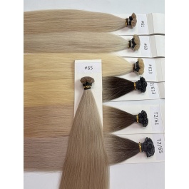 Keratin Flat Tips Blonde Toner Color Virgin Remy Ktips extensions 100grams