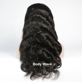 Invisible Straps 360 Frontal Transparent / HD  Lace Virgin Hair Wig Density Pattern Customize