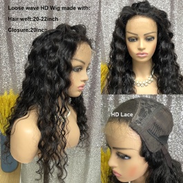 Elesis virgin hair Top raw grade hair customize wig 4x4 lace closure wig-TP4x4