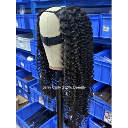 Elesis Virgin Hair Raw Hair top grade customize U part machine made wig-Upart1