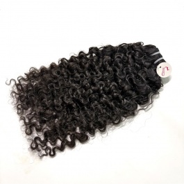 Top Raw Grade Bundle 1pcs Burmese Curly Human hair Weft