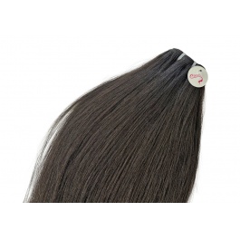 Top Raw Grade Yaki Straight  Natural 4C Relax Hair 1pcs