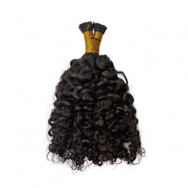 Burmese Curly Itips Virgin Remy Hair Extensions 100grams