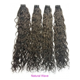 Pre-order Virgin Remy Hair Invisible Tape in Seamless hair extensions Natural Color  200grams