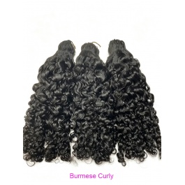  Seamless Feather Crochet Human Hair Extensions texture black and color