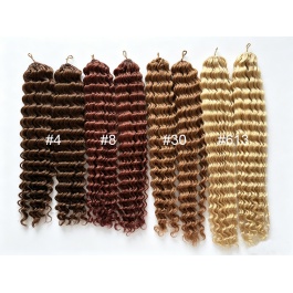 Miracle Knots Feather Crochet Human Hair Extensions Color Texture