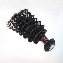 Raw Grade Bundle 1pcs Deep Wave Human Hair Weft-RDW1