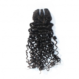 Top Grade Single bundle Raw Curly Hair Wave  Sexy Italy  Curly Human Hair Natural Black