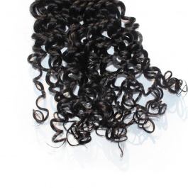Top Grade Single bundle Raw Curly Hair Wave  Sexy Italy  Curly Human Hair Natural Black
