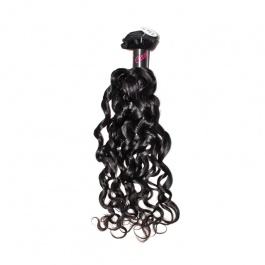 Raw Grade 1pcs Water wave Human Hair Weft Extension-WW1