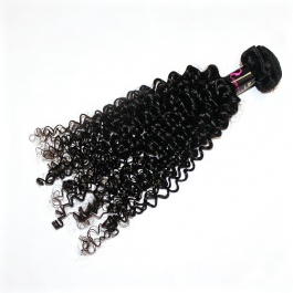 Top Raw Grade 1pcs Jerry Curly Human Hair bundle 100g